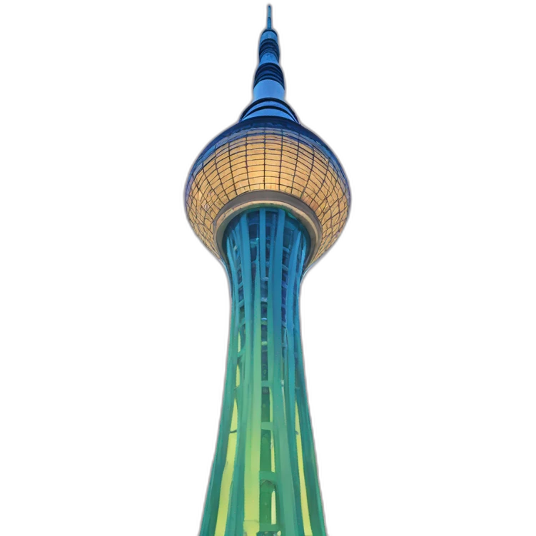 Tokyo Sky Tree original color  emoji