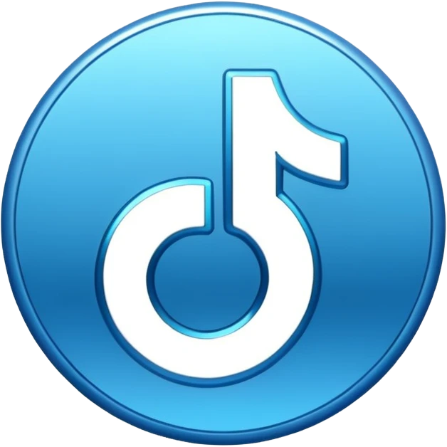 Tiktok Mavi tik emoji