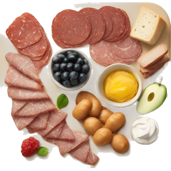 Charcuterie board  emoji