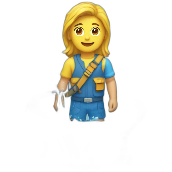 water jet d'eau emoji