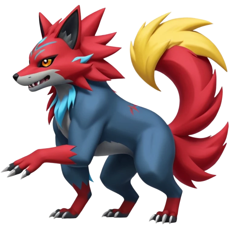Zeraora-Zoroark-fusion emoji