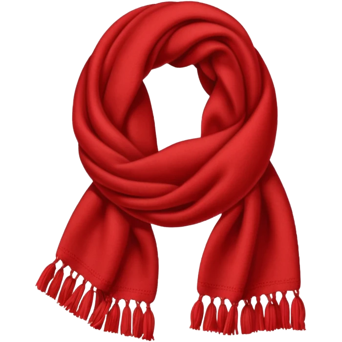 woolen scarf emoji