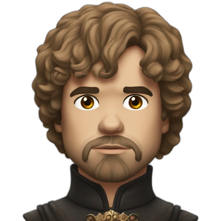 Tyrion Lannister with Kiss Make Up emoji