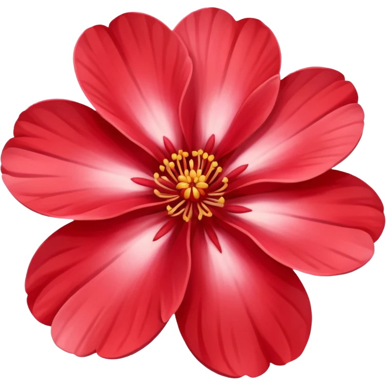 red sakura flower emoji