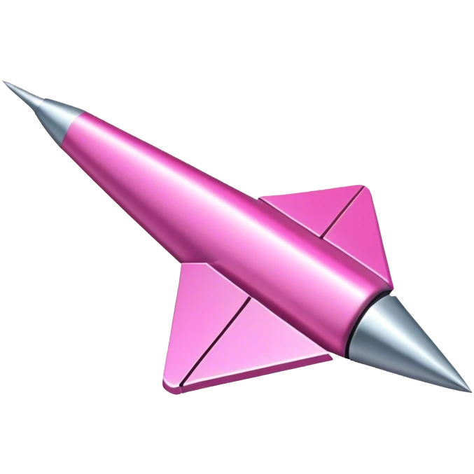 pink dart emoji