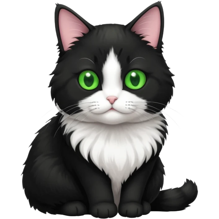 tuxedo cat emoji