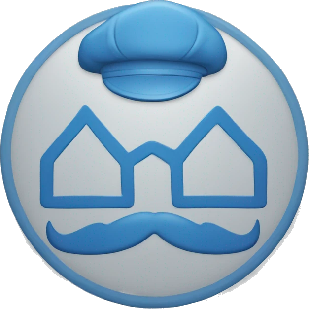 Blue Verification badge  emoji