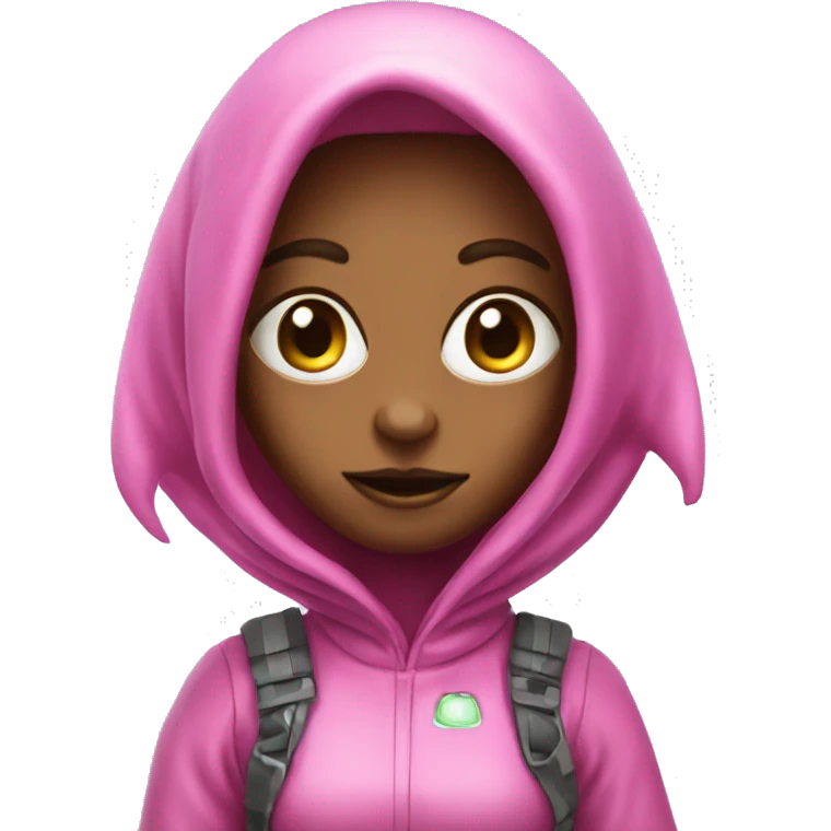 pink alien girl emoji