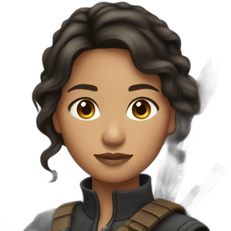 colored katniss everdeen emoji