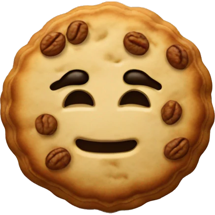 Walnut cookies sold at rest areas in Korea emoji
