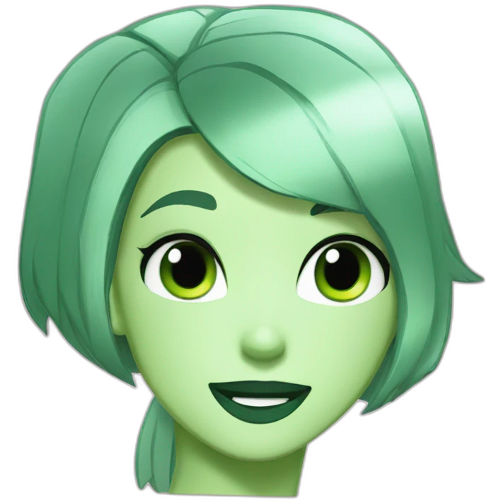 shego kim possible short hair emoji