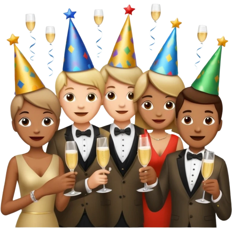 New year aesthetic emoji