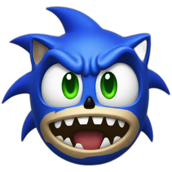 sonic zombie emoji