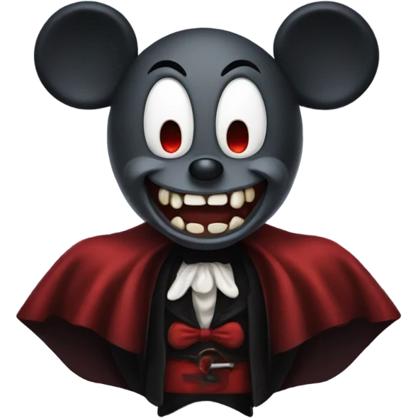 Mickey Mouse vampires emoji