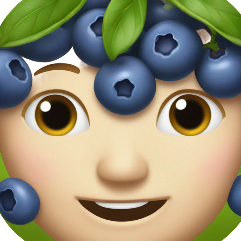 Blueberries WITHOUT LEAVES  emoji