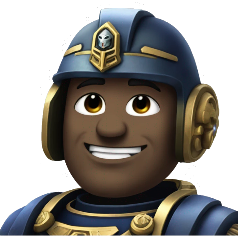 Warhammer 40k space marine Thumbs up emoji