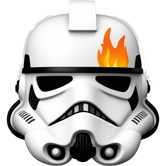 imperial flame trooper helmet emoji