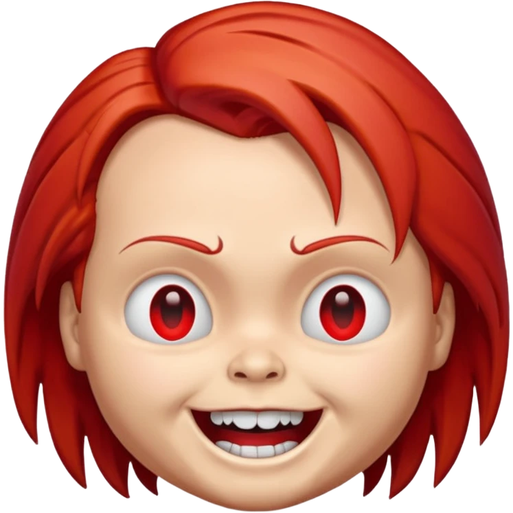 Un emojin de chuky emoji