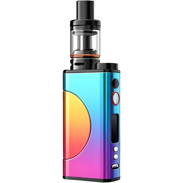 colorful box mod vape device emoji