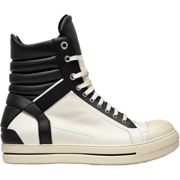 rick owens geobasket white emoji