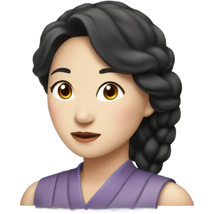 Femele actress Zhao lusi chinesse actress emoji