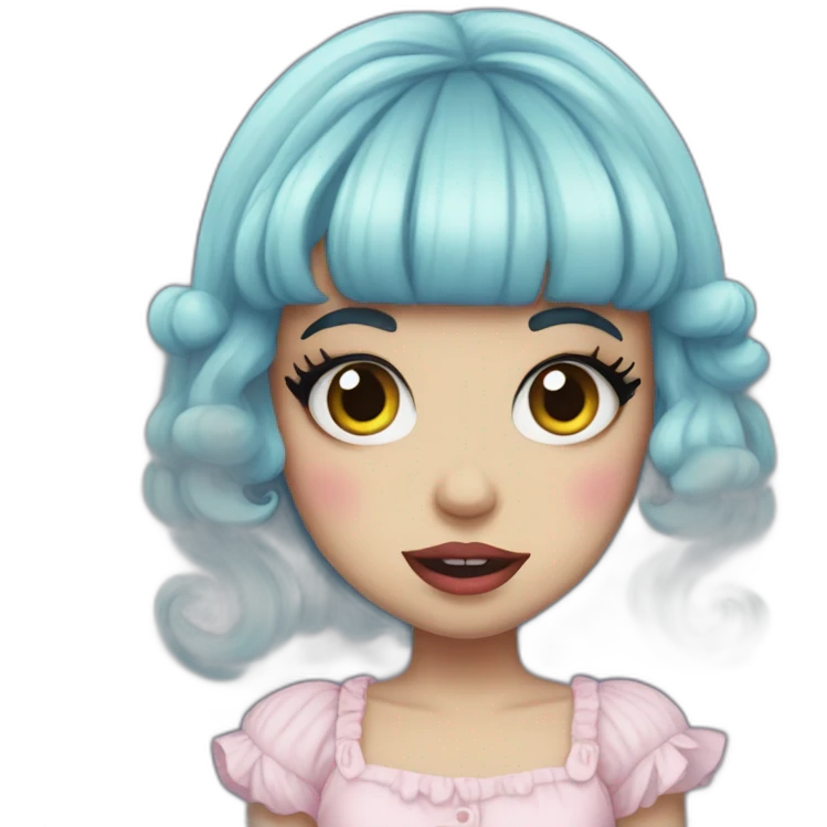 Melanie Martinez in portals emoji