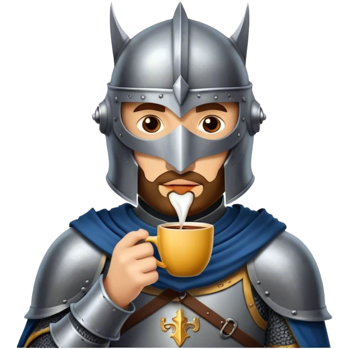 Knight cofee emoji