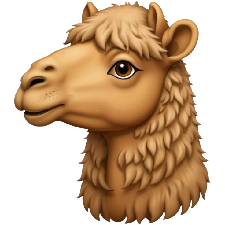 stylish camel face emoji