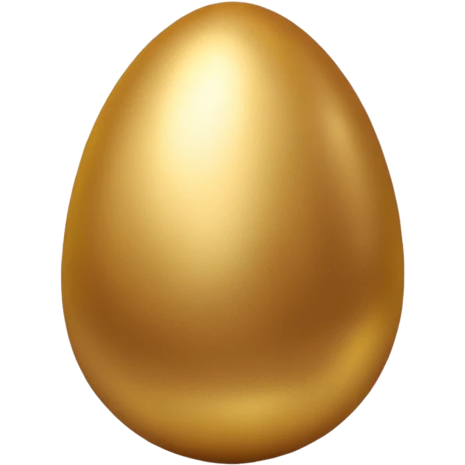 Golden egg emoji