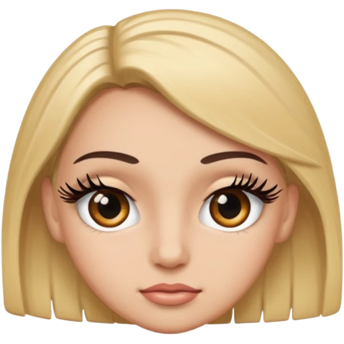 side eye with eyelashes emoji