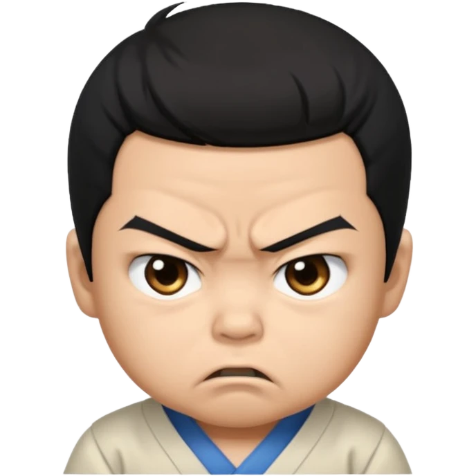 angry japanese male baby emoji