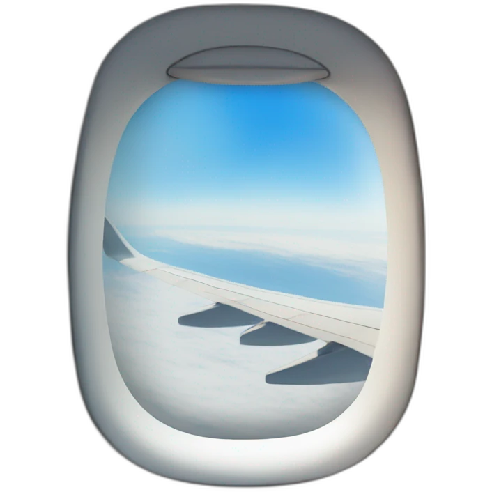airplane window view emoji