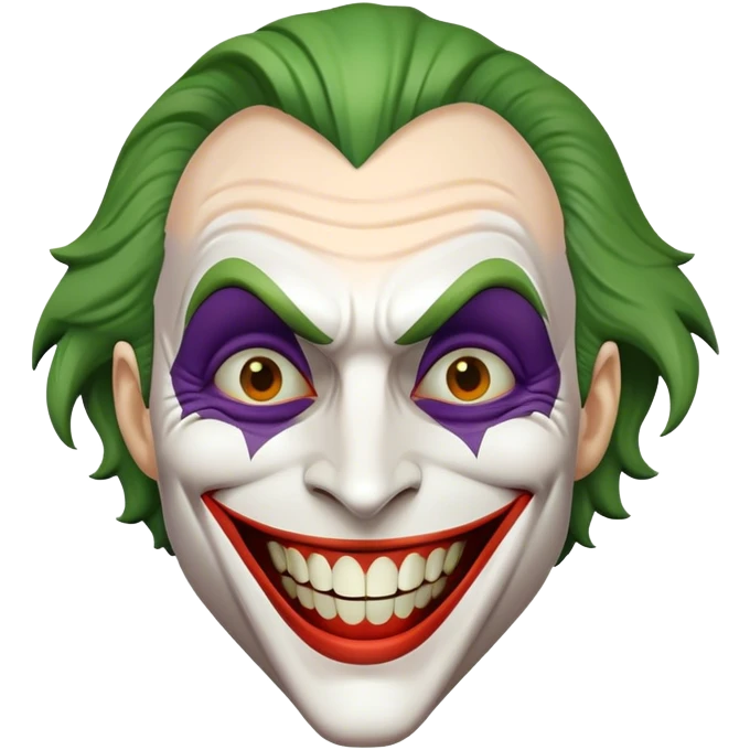 Joker laughing emoji