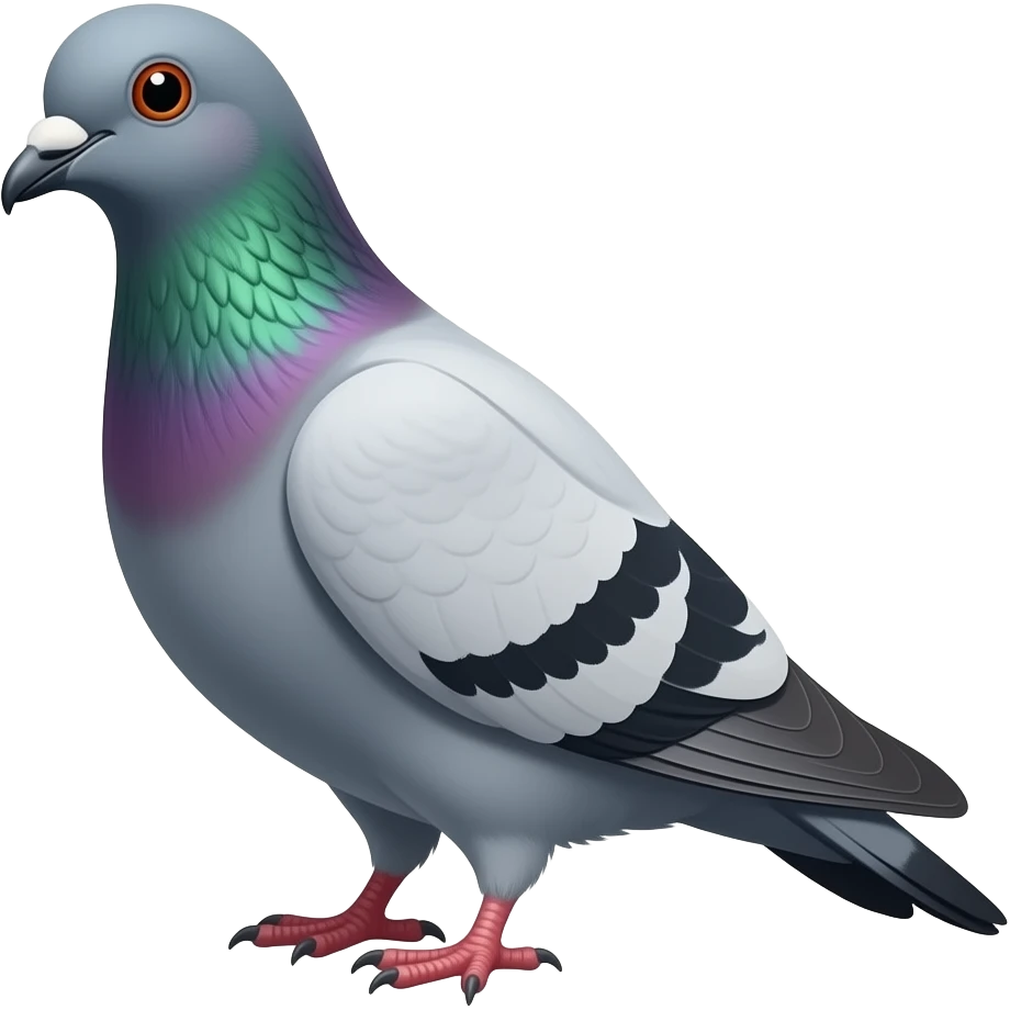 gangster pigeon emoji