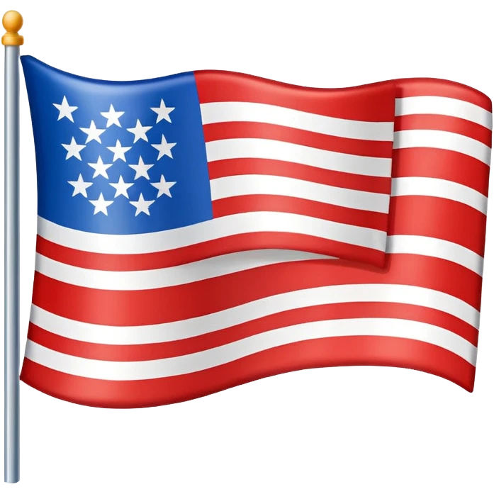 Bandera con tres franjas emoji