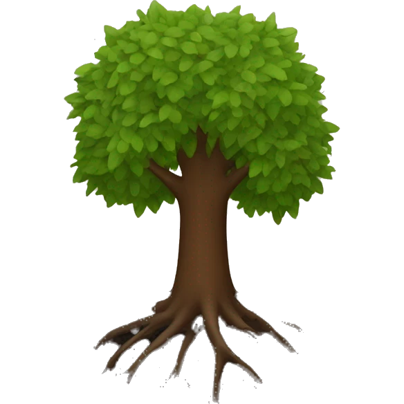 Tree compost emoji