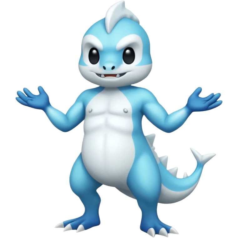 Drakloak-Froslass-fusion (full body) emoji