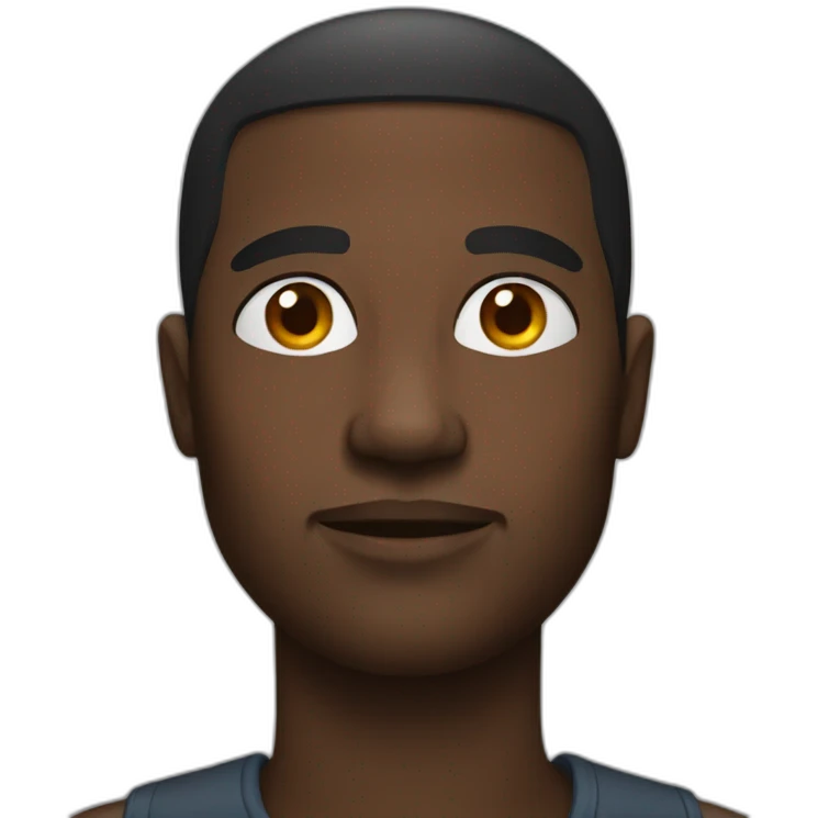black person emoji