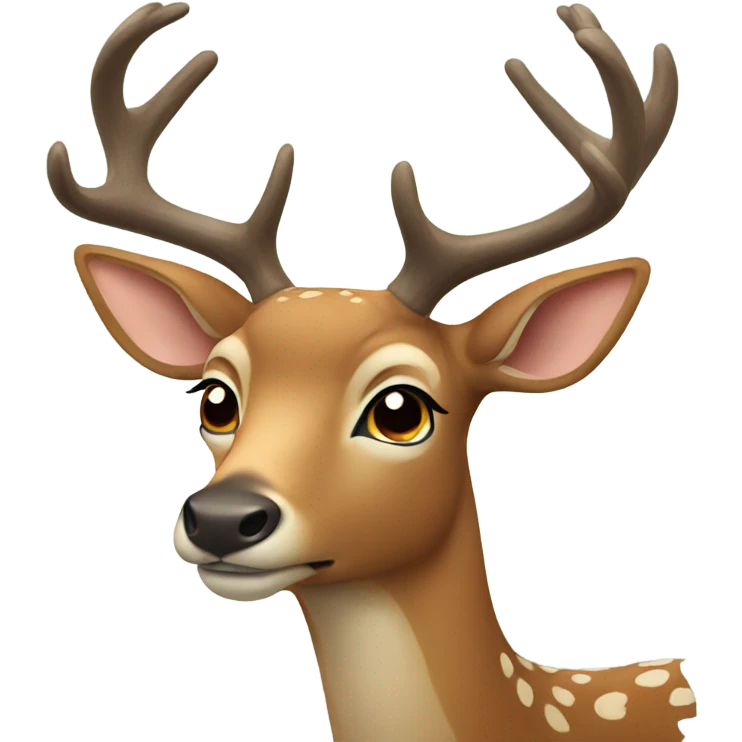 Deer emoji