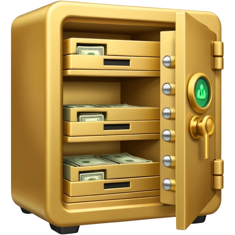open filled cash money wifi vault emoji