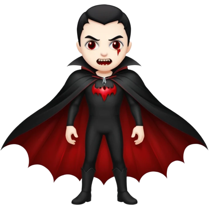 Create an emoji of  a scary Vampire full bodied emoji
