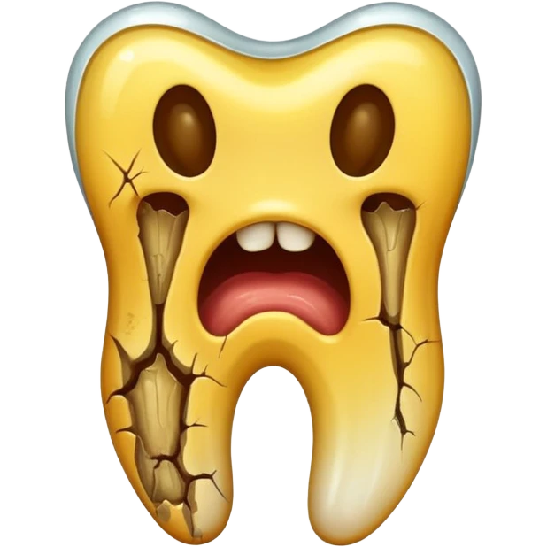 Infected tooth emoji