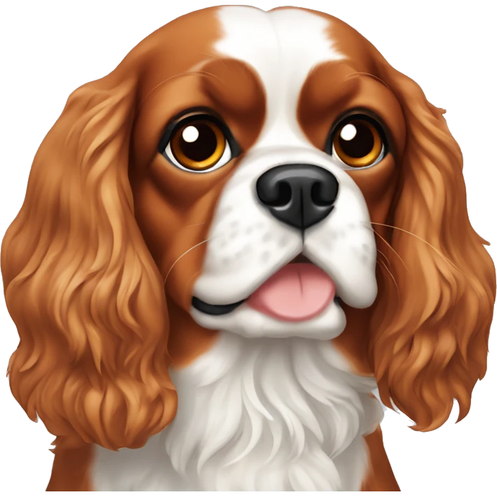 Cavalier king charles Spaniel  emoji