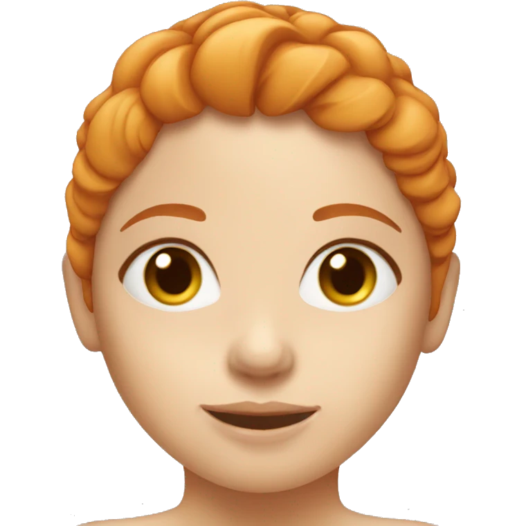 skincare ginger girl emoji