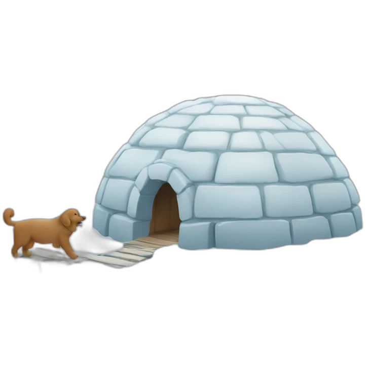 igloo walk  emoji
