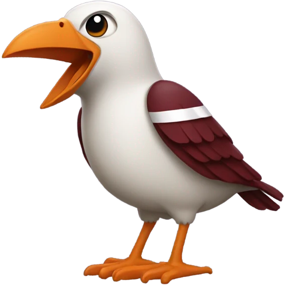 Hokie bird emoji