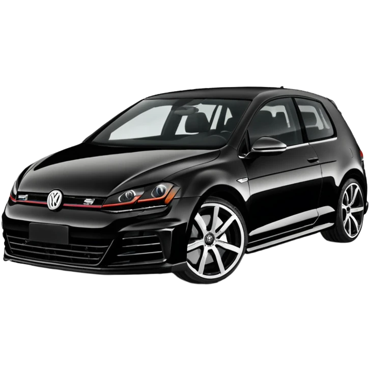 Black Edition Golf R MK7  emoji