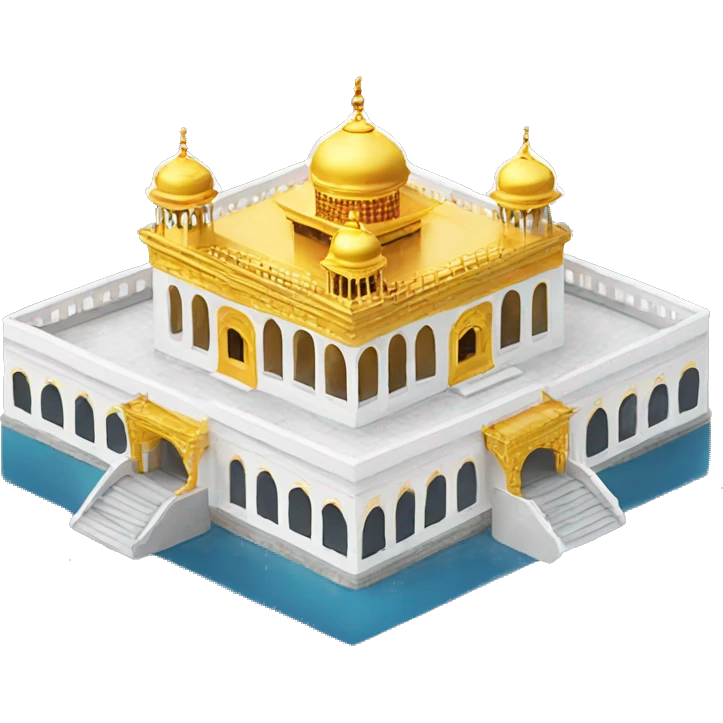 Sikh golden temple  emoji