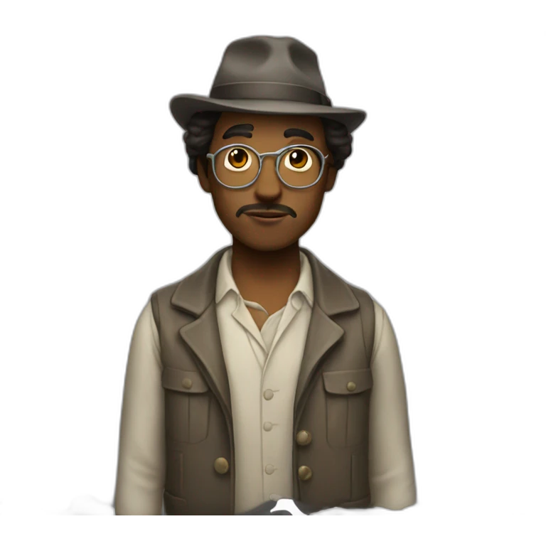 Time traveler emoji