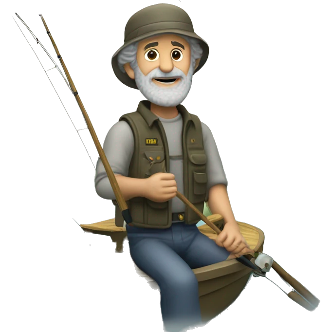Frank Serpico fishing emoji